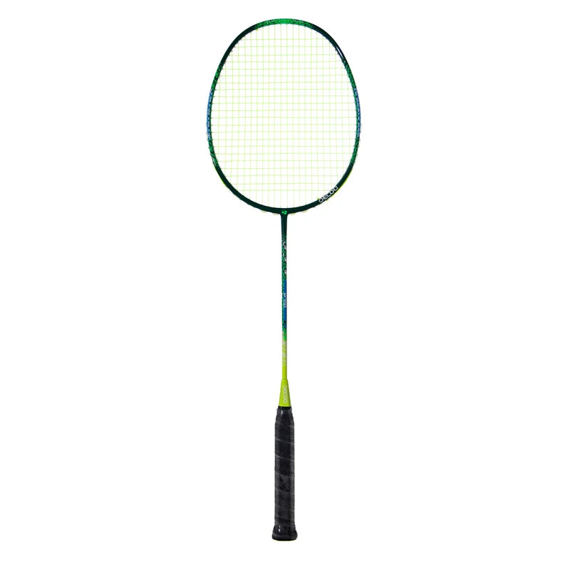 Professional Carbon Fiber Badminton Racket Factory's Hot Sale Multi-Color Single Hard and Soft Full PU Grip Design