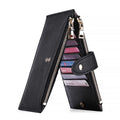 Custom Women Anti-Theft RFID Blocking Bifold Multi Card Holder Wallet With Zipper Pocket Purse Pu Leather Wallet for Women