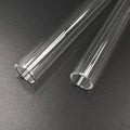JR Glass Custom Heat Resistant Transparent Borosilicate 3.3 Glass Tube for Laboratory