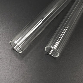 JR Glass Custom Heat Resistant Transparent Borosilicate 3.3 Glass Tube for Laboratory