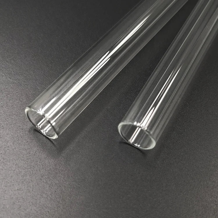 JR Glass Custom Heat Resistant Transparent Borosilicate 3.3 Glass Tube for Laboratory
