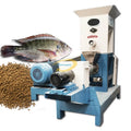 Floating Fish Feed Pellet Production Line for Making Tilapia Animal Pet Cat Dog Bird Piglets Wet Dry Food Puffing Mill Extruder