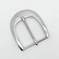 DK-8304-40mm Women Oval Plain Western Zinc Alloy Belt Buckle