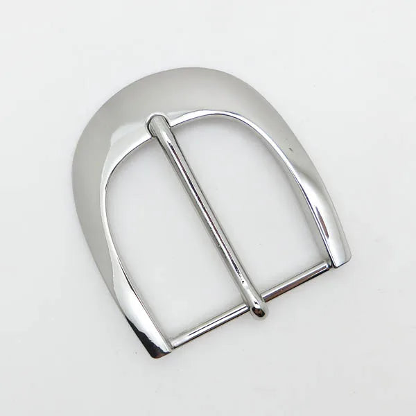 DK-8304-40mm Women Oval Plain Western Zinc Alloy Belt Buckle
