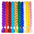 82 Inch 165g Jumbo Braiding Hair Stretched Synthetic Hair Extensions Braid Jumbo Hair for Twist Braids
