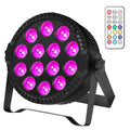 Par Light 4 in 1 RGBW 14 LEDs High Light Stage Effect Light DMX512 Master- Slave Sound Activated with Remote Control