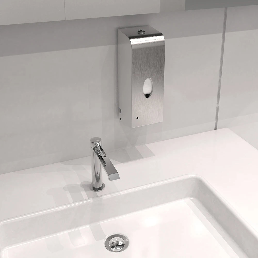 1000ml Stainless Steel Soap Dispenser Automatic Soap Dispenser Wall Mount