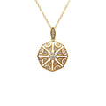 1000S Personalized 9k Real Gold Round Shape Necklace Pendant Necklace