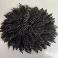 New Arrivals Foxtail Afro Man Toupee Human Man Hair Wig Hair Replacement Systems