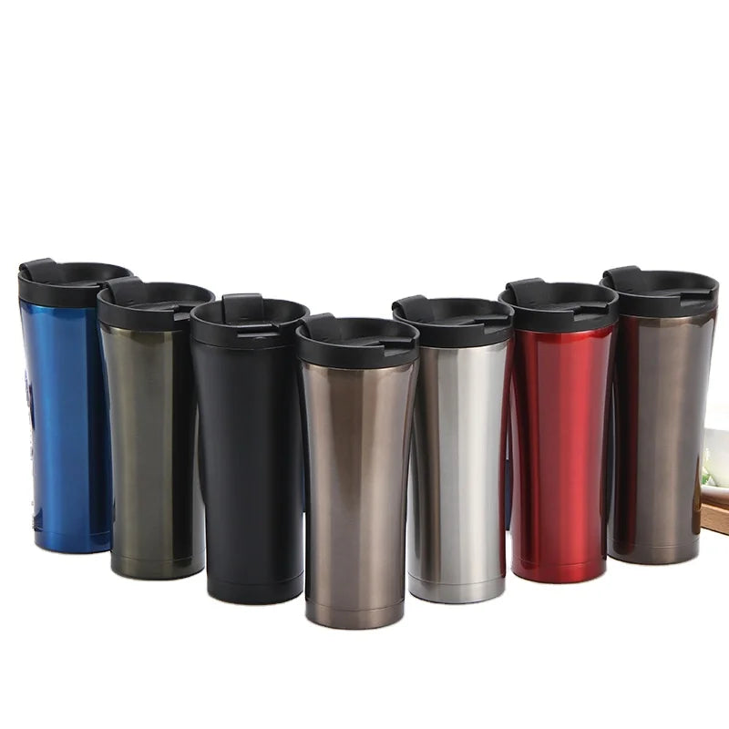 Double Wall Business Gift USE 17 OZ Stainless Steel Mugs Manufacturer Coffee Mug Cup VACUUM Thermo Coffee Flask