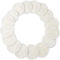 Popular Reusable Bamboo Towel Makeup Remover Pads With Washing Bag Face Cleansing Pads Private Label Cotton Pads