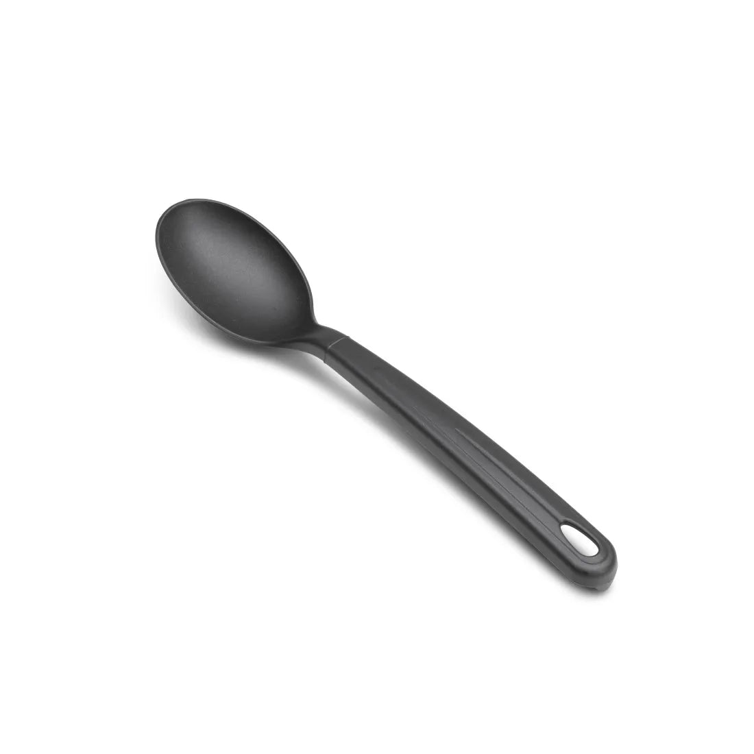 Tomatto Professional Black Nylon Nonstick Long Serving Spoon Grill Plate Kitchen Utensils Made PP Eco-Friendly Stocked 1 Piece