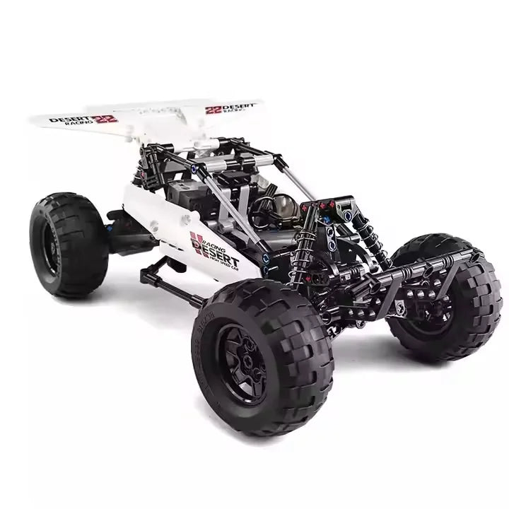 For Mould King 18001 High-Speed RC Racing Car Model Kit Innovative High-tech Race Car Building Blocks Desert Racing Style Model