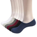 Wholesale Summer Solid Color Breathable Invisible Socks Anti-bacterial Cotton No Show Socks for Men