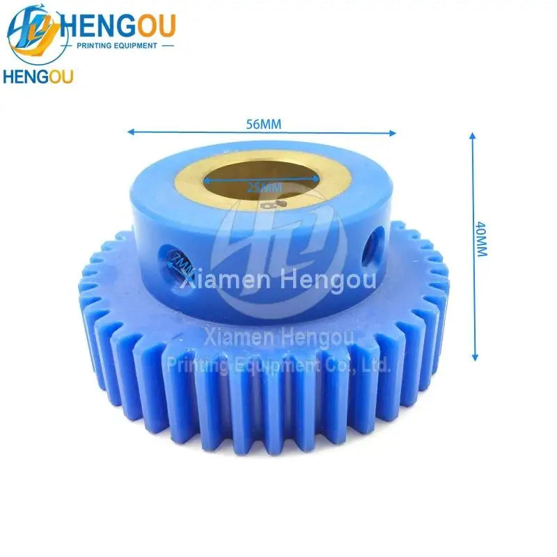 Water Stick Gear 40 Teeth Gear for Offset Printing Machine Spare Parts 82.5x55x25x40mm