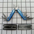 LH155CS Steel Foldable Multi Tool EDC Kit Wire Cutting Pliers Easy Carry Multi Function Pliers Folding Pocket Pliers with Pouch