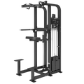 Ce Commercial Gym Fitness Sports Equipment Strength Training Exercise Pin Loaded Dual Function Seated Dip/Chin Assist