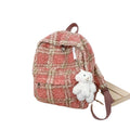 2025 New Urban Female Casual Travel Bag Backpack with Bump Color Small Size Polyester Lining