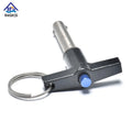 Stock Size Aluminum T Head Customized Button Color Red Blue Gold Color SS304 Body T Head Quick Release Pin