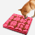 Pet Sniffing Mat  Forred Dognesss Snuffle Toys Cat Food Slow Feeding Training Feed Mats Silicone Snuffle Mat for Dogs