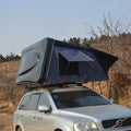 4x4 Automatic Camping Outdoor Car Tent with Fiberglass Hard Shell 4-Person Capacity New Style Canvas Roof Top for 4 Seasons