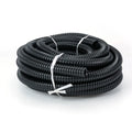 Customized 1 Inch Black Gray EVA Plastic Antistatic Spiral Suction Hose for Household Garage Fits Cars Electric Power Source