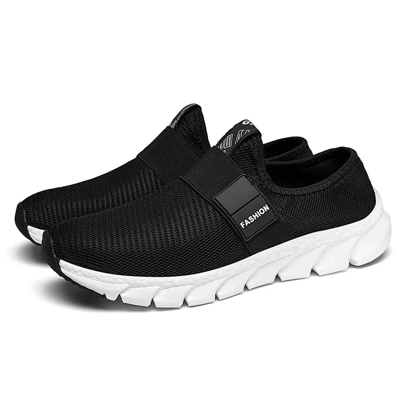 Summer Mesh Men Shoes Lightweight Sneakers Men Fashion Casual Walking Shoes Breathable Slip on Mens Loafers