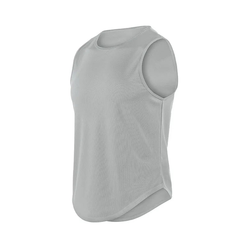 Men's XL Quick-Drying Sleeveless Sports Vest Breathable Fitness Training Jacket for Winter Running Casual Style Set