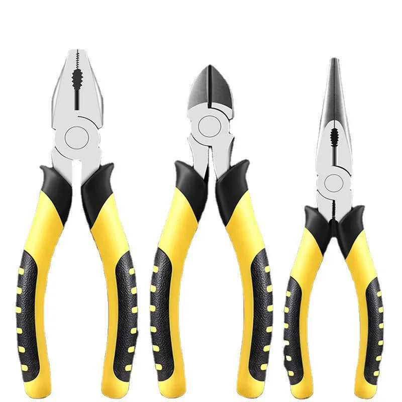 Zhixin Factory Wholesale Combination Cutting Pliers Clamp Glass Pliers Trimming Flat Breaking Pliers