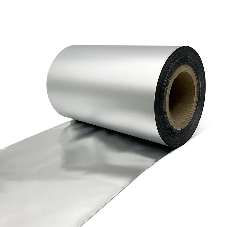 Metallized Laminated Roll Film Food Grade Soft Translucent Custom Print Vegetable Fruit Chips Bar Packaging Roll Films