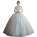 French Satin Wedding Dresses Luxury Beaded Sequin Tassel Embroidery One-shoulder Wedding Dress Long Dress for Women Wedding