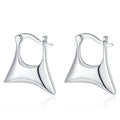 Popular 925 Sterling Silver Gold Plating Polished Fashion Bag Earring for Women Wholesale