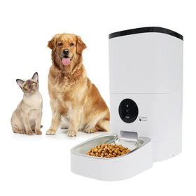 Hot Selling Pet Feeder Customized Quick Disassembly Design Full Clean Smart Automatic Pet Dog Cat Feeder
