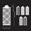 Factory Customized Laser Cutting  Fondant Cake Cake Stencil Decorate Tool