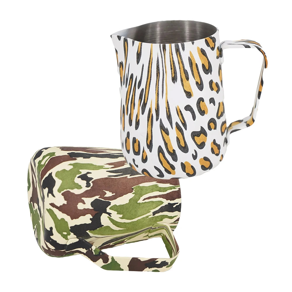 1PCS Factory Hot Selling Metal Coffee Espresso Milk Frothing Pitcher Stainless Steel Milk Jug