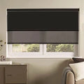 Smart Motorized Double Roller Blinds Tuya Zigbee Wifi Control Electric Motor Window Roller Blinds