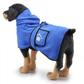 OEM Water Absorbing Pet Bathrobe Quick Drying Fleece Pet Embroidery Dog Bath Towel Coat Clothes Absorbent Dry Dog Bathrobe