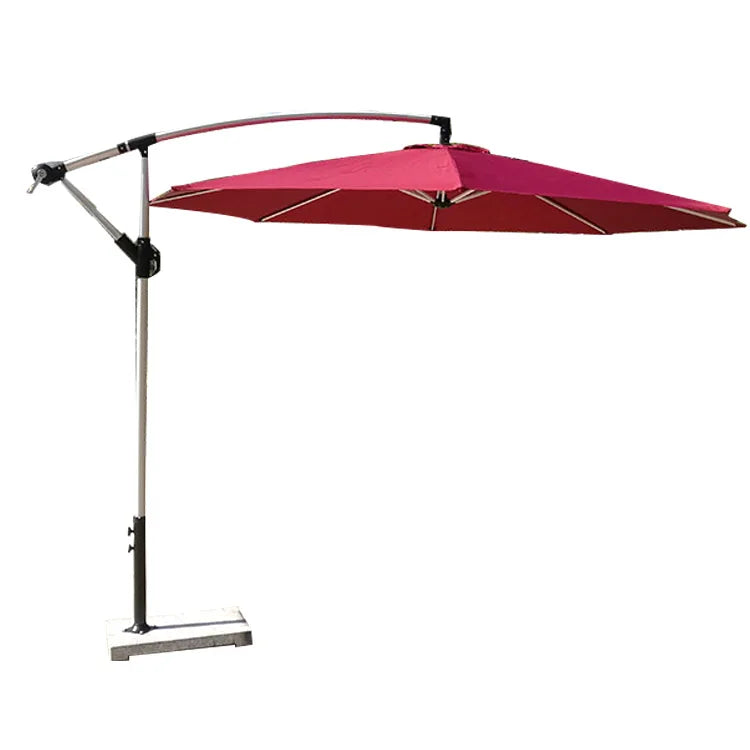 FEAMONT Wholesale 10ft Outdoor Vintage Parasol Single Straight Umbrella with 90cm Open Diameter Perfect Turning for Patios