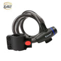 TONYON Steel Cable Universal Protective Bicycle Anti Theft Lock Wheel Coil Cable Stainless Steel with 2 Key for Bike OEM/ODM