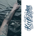 Multiple Styles Available Jagua Temporary Last up to 2 Weeks Fake Medium Size Waterproof Semi Permanent Tattoo Sticker for Body