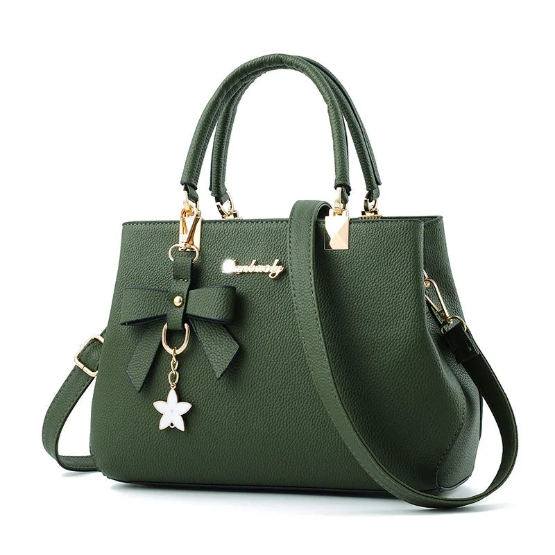 New Fashion Brand Women Handbags Tote Bags Women Crossbody Shoulder Bags Soft Ladies Handbags With Decorative Bows