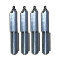 Heavy Duty Aluminum Brass Stainless Steel Adjustable Door Weld on Steel Hinge With Steel Pin and Brass Bushing