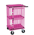 Aeolus Two Berth Double Decker Dog Show Trolley Better Aluminum Dog Trolley Light-Weight & Heavy Duty