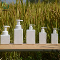 Eco-friendly Biodegradable Degradable Plastic Shampoo Bottle Dispenser Cosmetic Lotion Pump Sprayer Sustainable