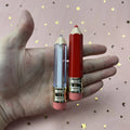 New in Stock DIY Long Red Pen Shape Empty Lipgloss Tubes Plastic Containers Packaging Custom Logo 3ml Lipstick