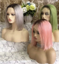 Full Cuticle Aligned Hair hd Lace Frontal BOB Virgin Brazilian Human Hair Wigs