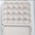 Wholesale 20pcs Eco-Friendly Degradable Pulp Egg Gift Box 20-Hole Paper Egg Tray Packaging for Supermarket for Food Use