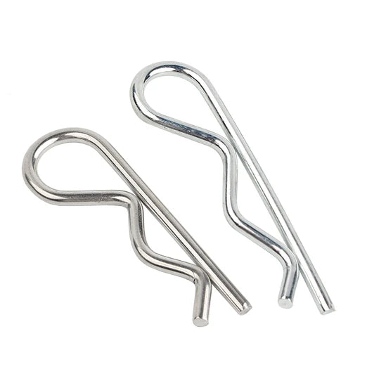 R Shape Pin Tapper Stainless Steel Plain Finish 40mm DIN Model