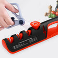 2021 New Kitchen Knife Scissor Sharpener Knife Sharpeners 4 Stage Kitchen Knife Sharpening Machine