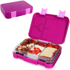 Hot Seller Plastic School Supplies for Students Bento Box Microwave 4 6 Compartment Lonchera Tritan Without Bpa Lunch Box Child